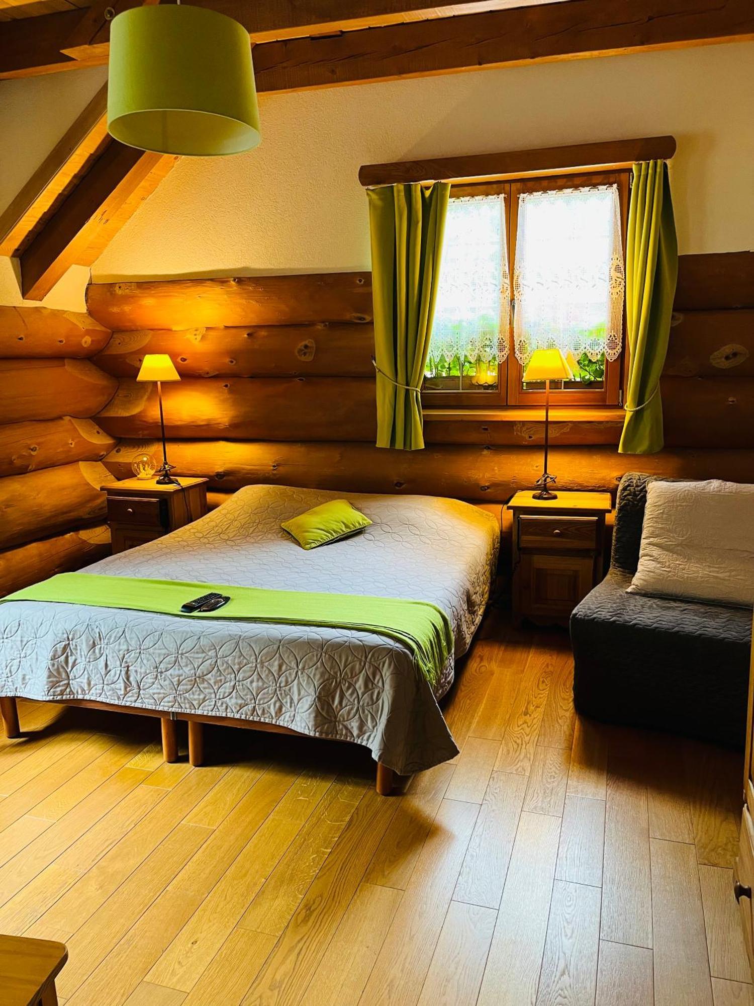 Chambres D'Hotes Les Rondins De La Fecht Mittlach Esterno foto